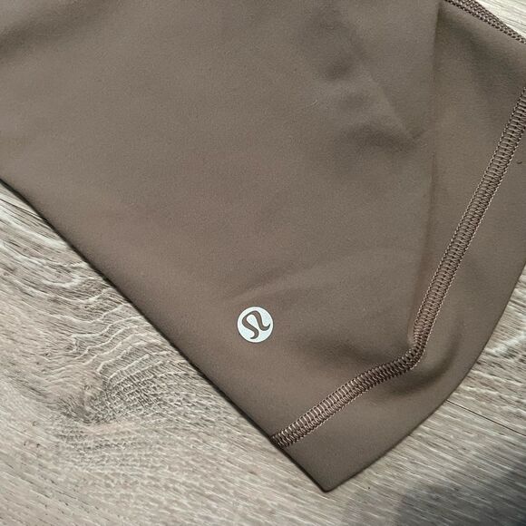 Lululemon Align High Rise High Waist Bike Short 6" Nomad Beige size 2 - Picture 8 of 10